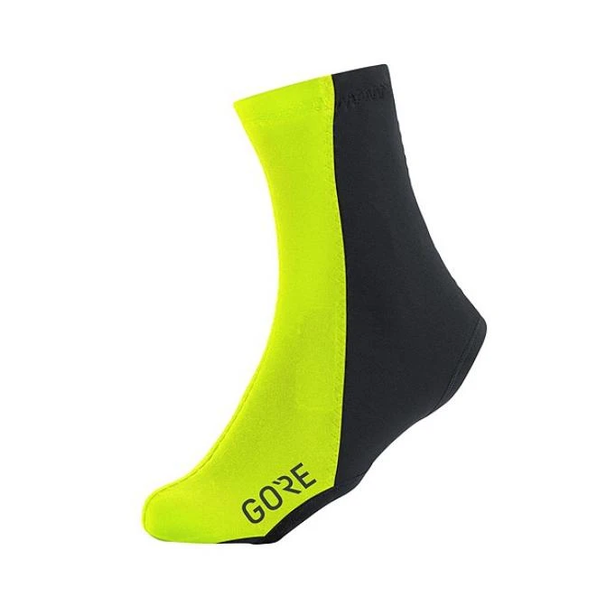 Gore Wear C3 Partial Gore Windstopper Sur-Chaussures Yellow Homme Jaune Fluo 3 Gore Wear C3 Partial Gore Windstopper Sur-Chaussures Yellow Homme Jaune Fluo