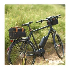 Basil Basil Sac De Vélo Miles Sacoche Cintre 6L Noir Slate Homme Anthracite -RideLight Boutique BAS17667 1