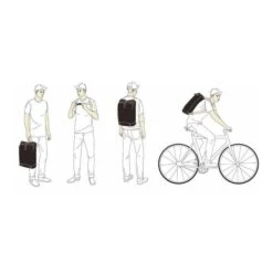 Brooks England Sac à Dos Pickwick Day Pack 26 Lt Homme Bleu Foncé -RideLight Boutique BB043A07267 2