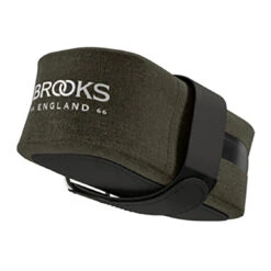 Brooks England Scape Saddle Pocket Bag (0/7L) - Mud Green Vert Militaire -RideLight Boutique BSB01PLA00401 2