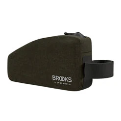 Brooks England Scape Top Tube Bag (0/9L) - Mud Green Vert Militaire