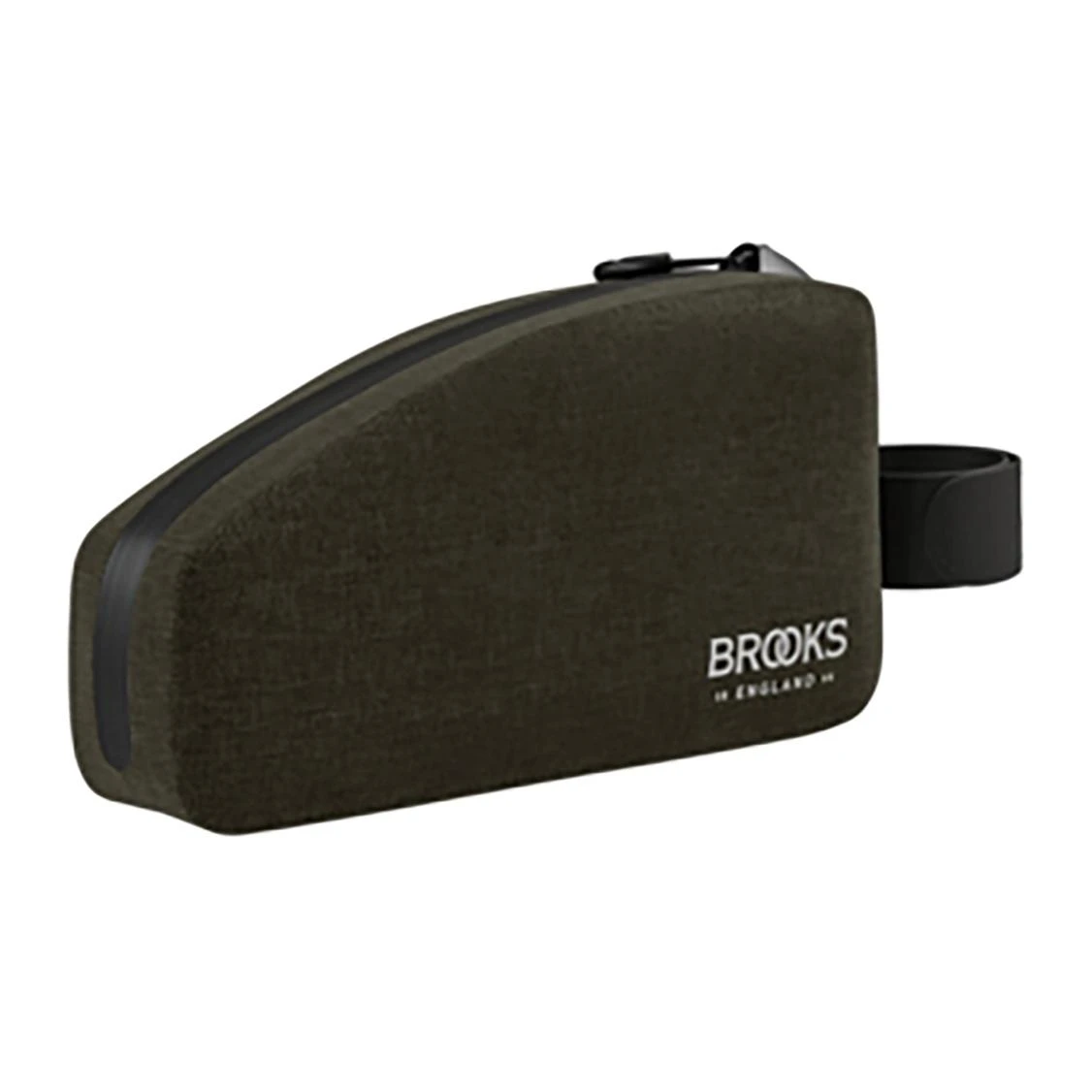 Brooks England Scape Top Tube Bag (0/9L) - Mud Green Vert Militaire 4 Brooks England Scape Top Tube Bag (0/9L) - Mud Green Vert Militaire – Image 2