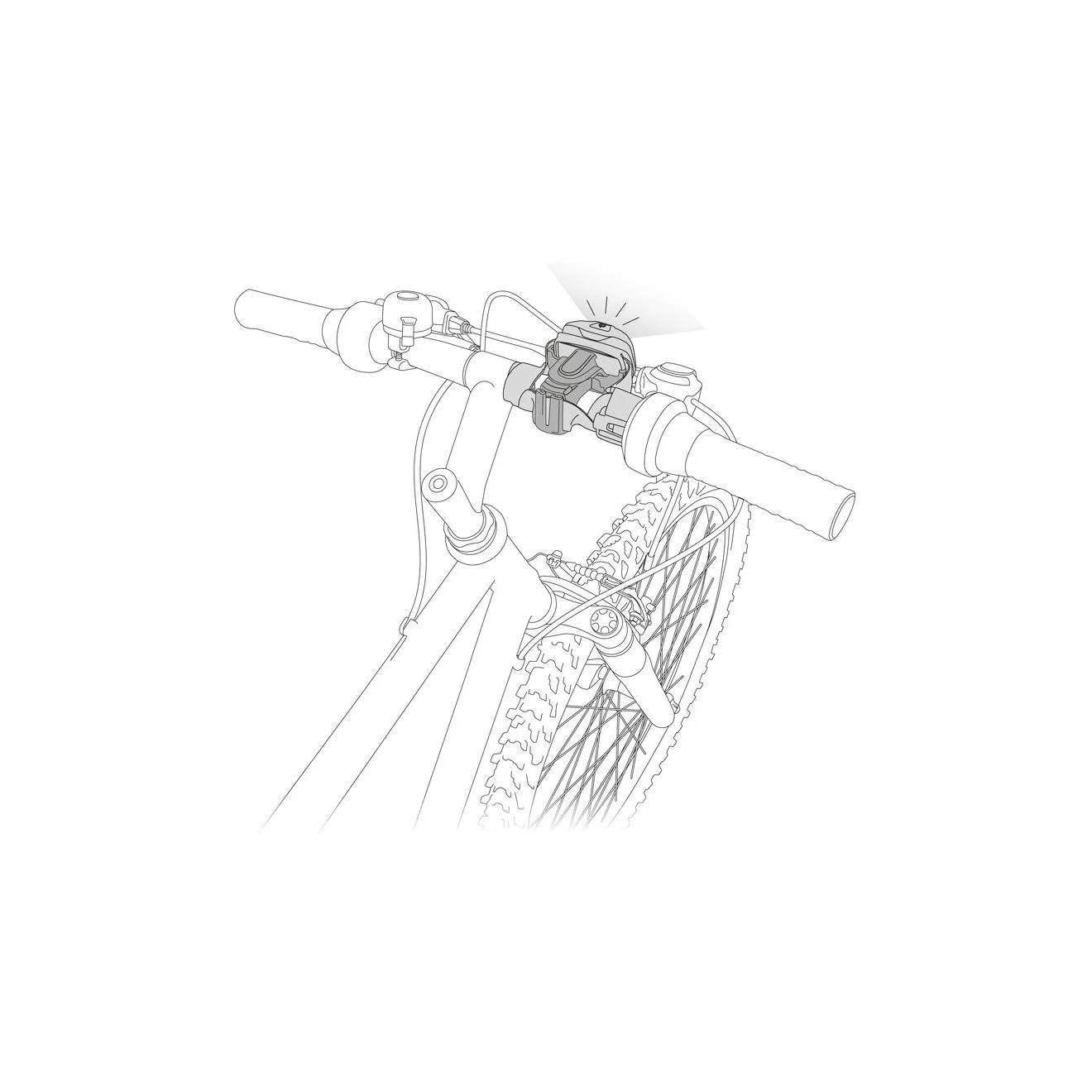 Petzl Bike Adapt Noir 4 Petzl Bike Adapt Noir – Image 2