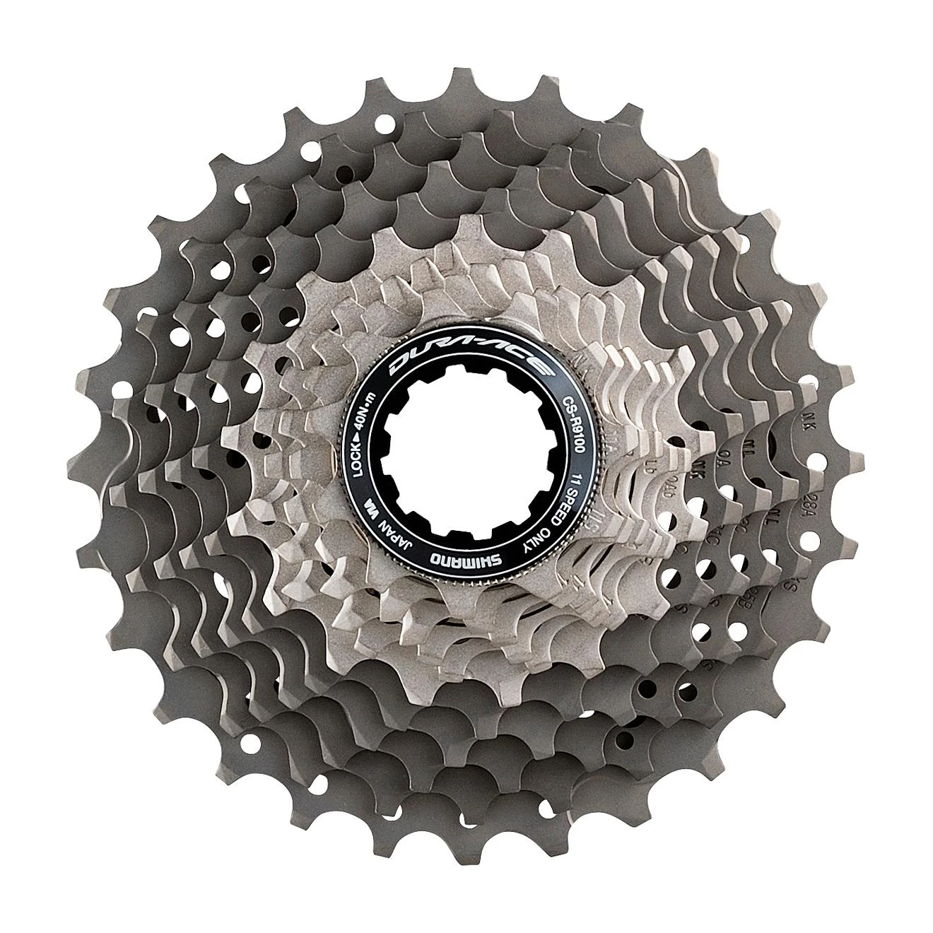 Shimano Cassette Dura-Ace CS-R9100 11 Vit (11-25) Argent 3 Shimano Cassette Dura-Ace CS-R9100 11 Vit (11-25) Argent