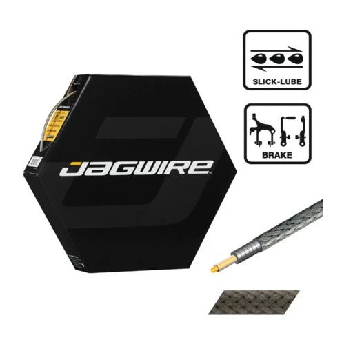 Jagwire Brake Housing 5mm Braided CGX-SL Slick-Lube Argent 3 Jagwire Brake Housing 5mm Braided CGX-SL Slick-Lube Argent