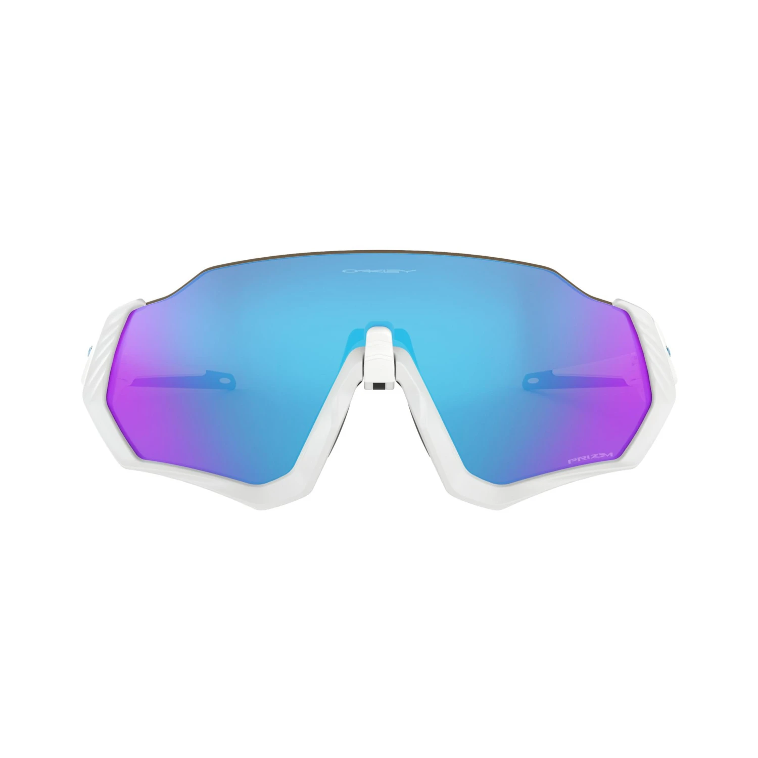 Oakley FLIGHT JACKET White Prizm Sapphire Homme Blanc 4 Oakley FLIGHT JACKET White Prizm Sapphire Homme Blanc – Image 2