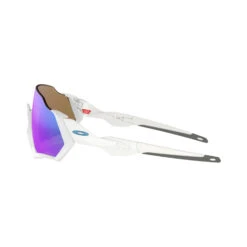 Oakley FLIGHT JACKET White Prizm Sapphire Homme Blanc 9 Oakley FLIGHT JACKET White Prizm Sapphire Homme Blanc -RideLight Boutique OO9401 0237 3