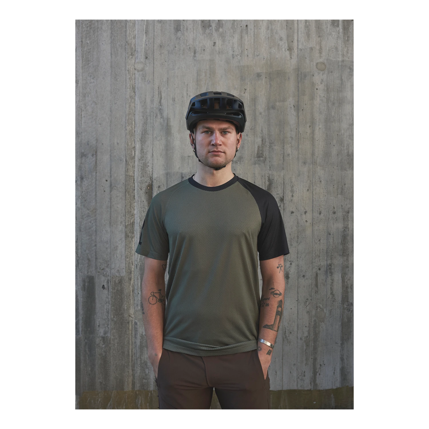 Poc MTB Pure Tee Epidote Green Homme 5 Poc MTB Pure Tee Epidote Green Homme – Image 3