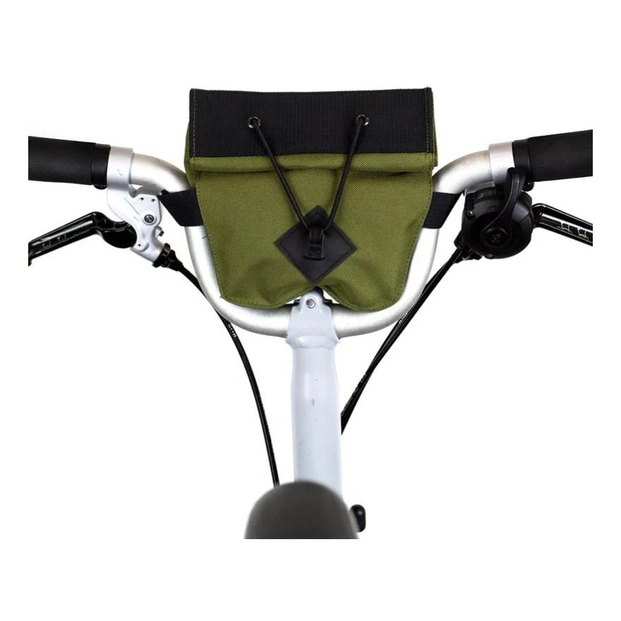 Restrap BROMPTON M & H BAR BAG - OLIVE Vert Militaire 5 Restrap BROMPTON M & H BAR BAG - OLIVE Vert Militaire – Image 3