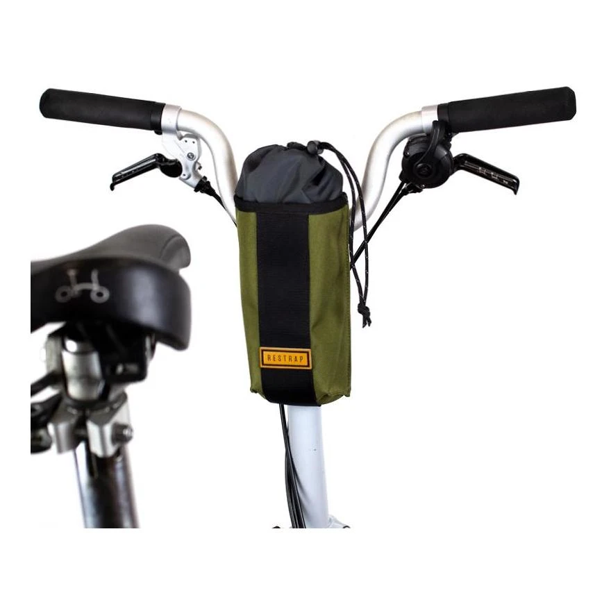 Restrap CITY BIKE STEM BAG - OLIVE Vert Militaire 3 Restrap CITY BIKE STEM BAG - OLIVE Vert Militaire