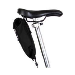 Restrap CITY BIKE SADDLE BAG LARGE - BLACK Noir 6 Restrap CITY BIKE SADDLE BAG LARGE - BLACK Noir -RideLight Boutique RS FSB LRG BLK 1