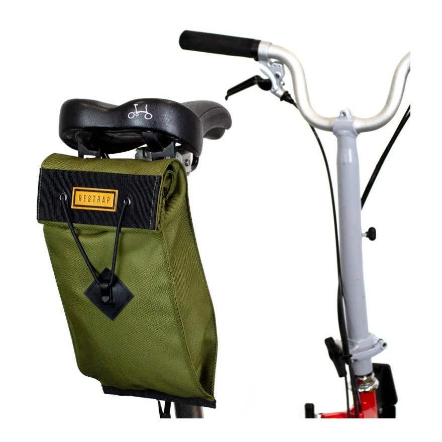 Restrap CITY BIKE SADDLE BAG LARGE - OLIVE Vert Militaire 3 Restrap CITY BIKE SADDLE BAG LARGE - OLIVE Vert Militaire