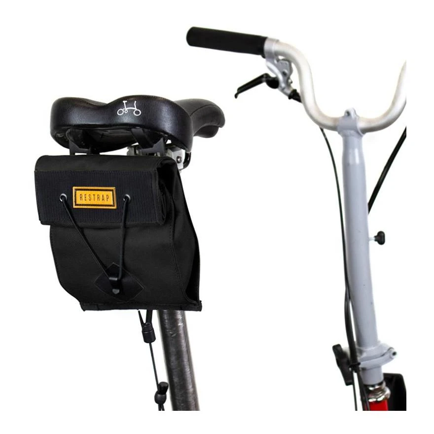 Restrap CITY BIKE SADDLE BAG SMALL - BLACK Noir 3 Restrap CITY BIKE SADDLE BAG SMALL - BLACK Noir