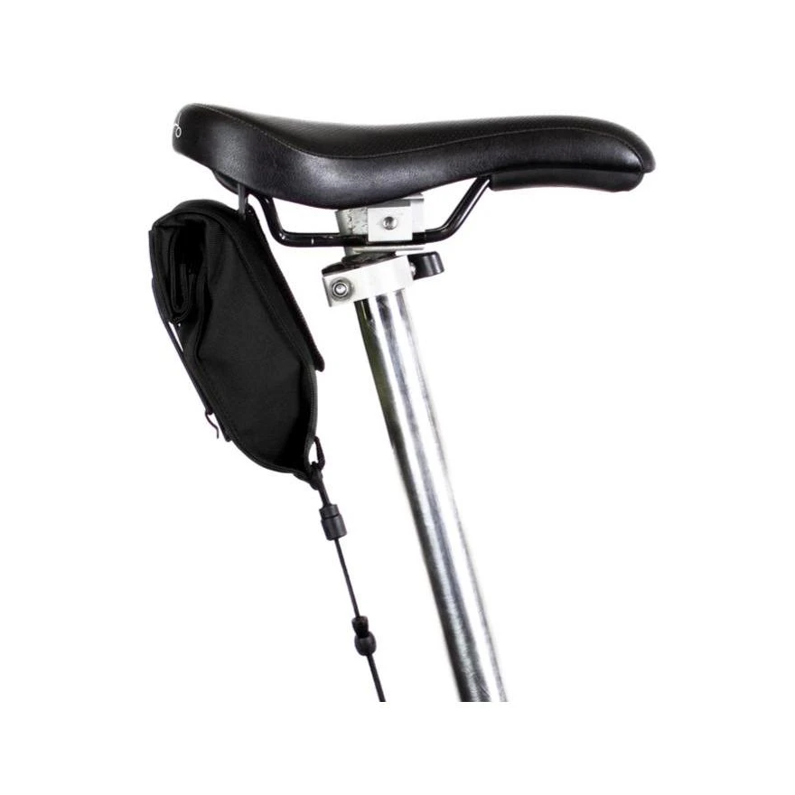 Restrap CITY BIKE SADDLE BAG SMALL - BLACK Noir 4 Restrap CITY BIKE SADDLE BAG SMALL - BLACK Noir – Image 2