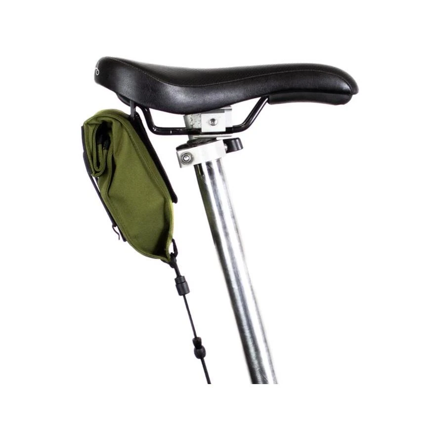 Restrap CITY BIKE SADDLE BAG SMALL - OLIVE Vert Militaire 4 Restrap CITY BIKE SADDLE BAG SMALL - OLIVE Vert Militaire – Image 2