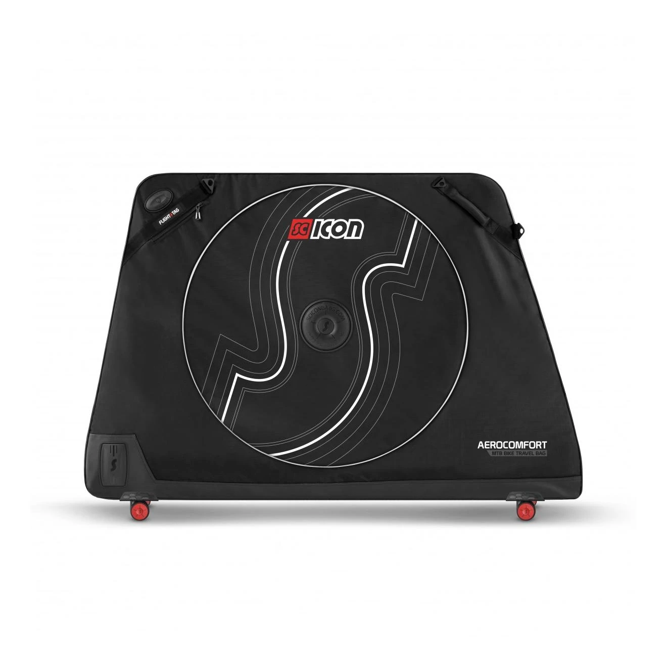 Scicon Housse De Transport Pour Vélo Aérocomfort VTT TSA Noir 3 Scicon Housse De Transport Pour Vélo Aérocomfort VTT TSA Noir