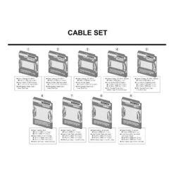 Shimano Kit Câbles Et Gaines De Dérailleurs VTT Inox Noir -RideLight Boutique Y60098021 1