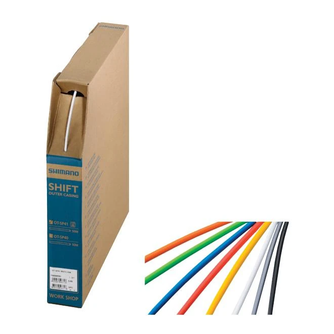 Shimano Gaine De Frein SLR Rouleau 40m Noir 3 Shimano Gaine De Frein SLR Rouleau 40m Noir