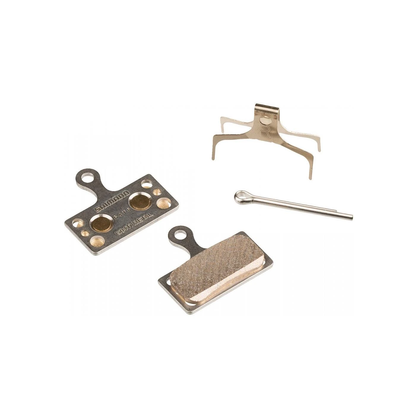 Shimano Plaquettes GO4S Pour Freins Shimano Deore/ XT/ SLX/ Alfine Argent 4 Shimano Plaquettes GO4S Pour Freins Shimano Deore/ XT/ SLX/ Alfine Argent – Image 2