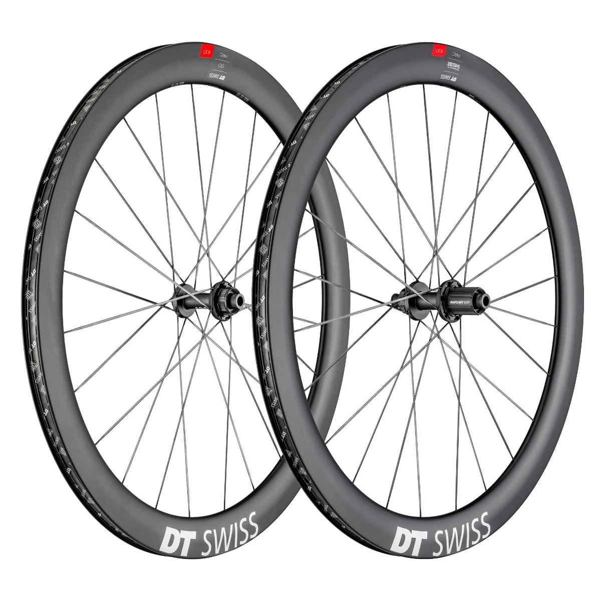 Dt-swiss Paire De Roues ARC 1100 Dicut 50mm - Freinage Disque (Centerlock) - 3 Dt-swiss Paire De Roues ARC 1100 Dicut 50mm - Freinage Disque (Centerlock) -
