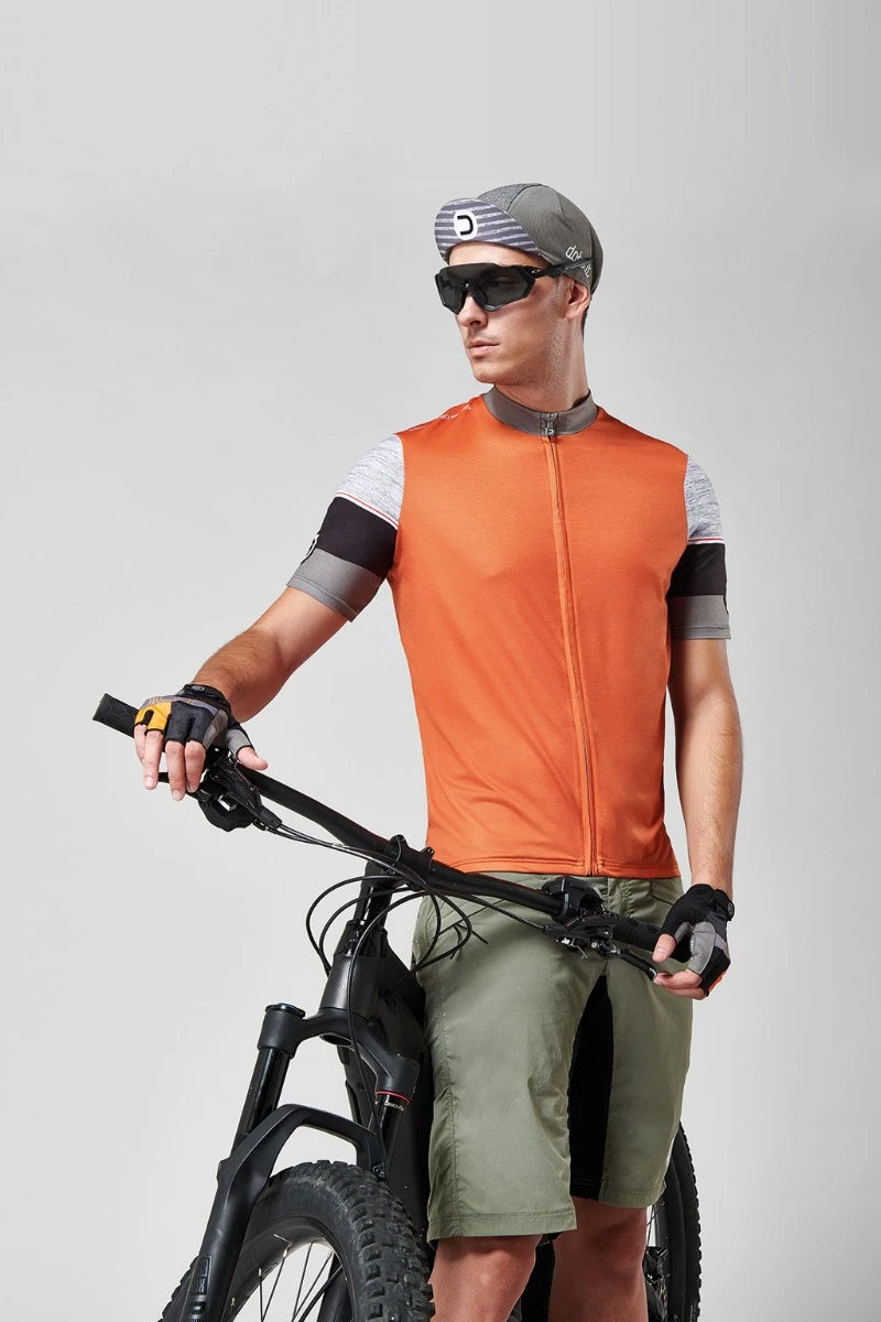 Dotout ROCA JERSEY Orange Homme Bleu Denim 5 Dotout ROCA JERSEY Orange Homme Bleu Denim – Image 3