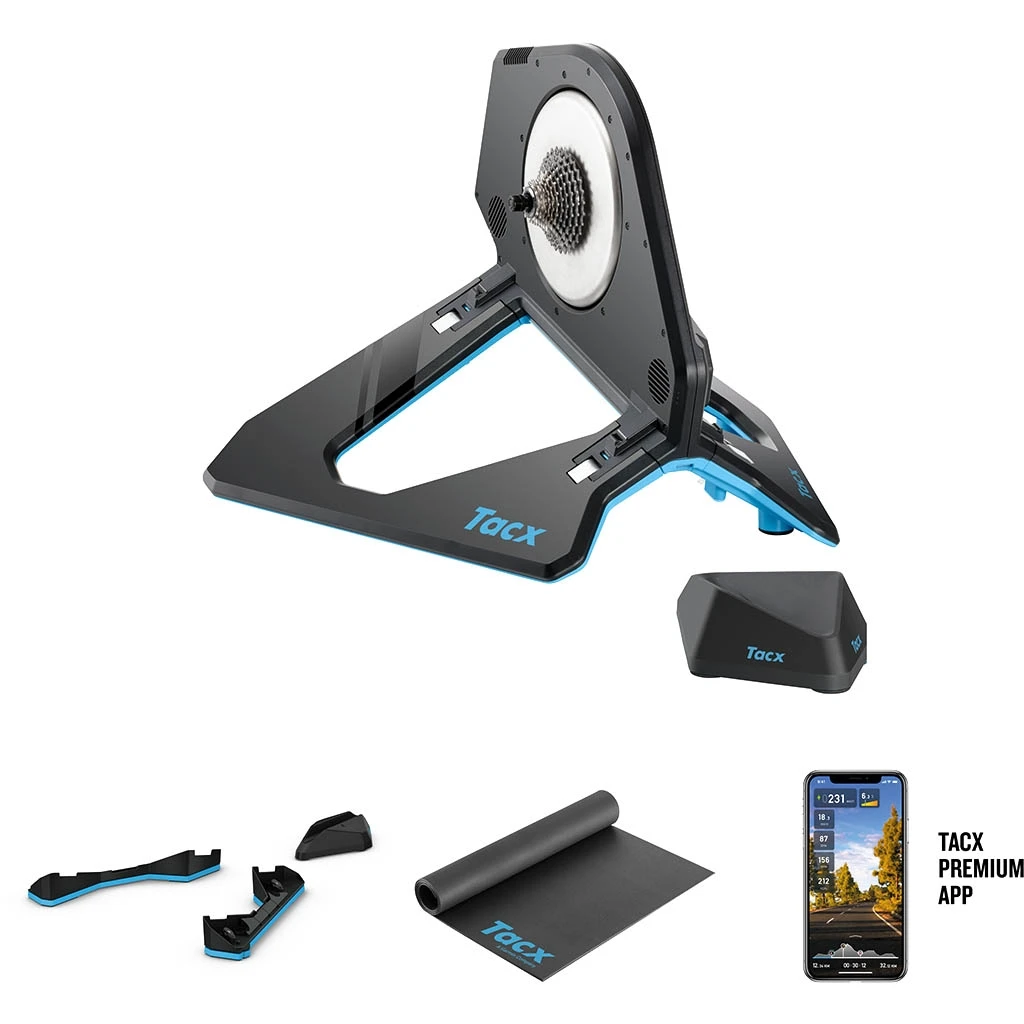 Hometrainer Tacx NEO 2T Smart + Tacx® NEO Motion Plates + Ceinture Cardiaque Garmin + ServietteTacx + Bidons + Abonnements Premium Tacx® 6 Mois 4 Hometrainer Tacx NEO 2T Smart + Tacx® NEO Motion Plates + Ceinture Cardiaque Garmin + ServietteTacx + Bidons + Abonnements Premium Tacx® 6 Mois – Image 2