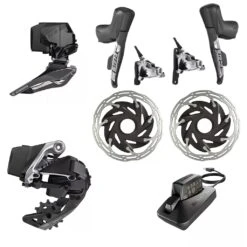 SRAM Red AXS 2X Groupset Flat Mount CL (max 33T)