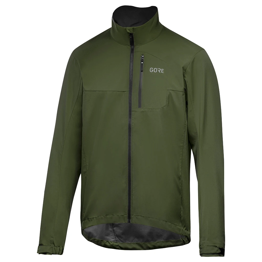Gore Wear Veste Spirit Mens GORE-TEX INFINIUM Utility Green Homme Vert 5 Gore Wear Veste Spirit Mens GORE-TEX INFINIUM Utility Green Homme Vert – Image 3