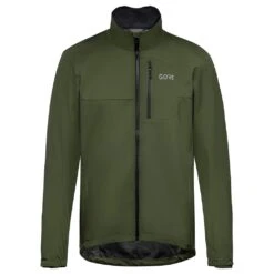 Gore Wear Veste Spirit Mens GORE-TEX INFINIUM Utility Green Homme Vert