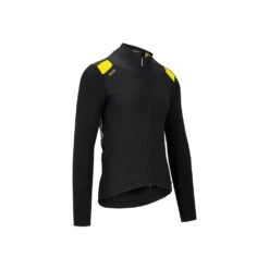 Assos EQUIPE RS Spring Fall Jacket Black Series / Yellow Homme Noir 6 Assos EQUIPE RS Spring Fall Jacket Black Series / Yellow Homme Noir -RideLight Boutique main 11.30.361.18 1 8078