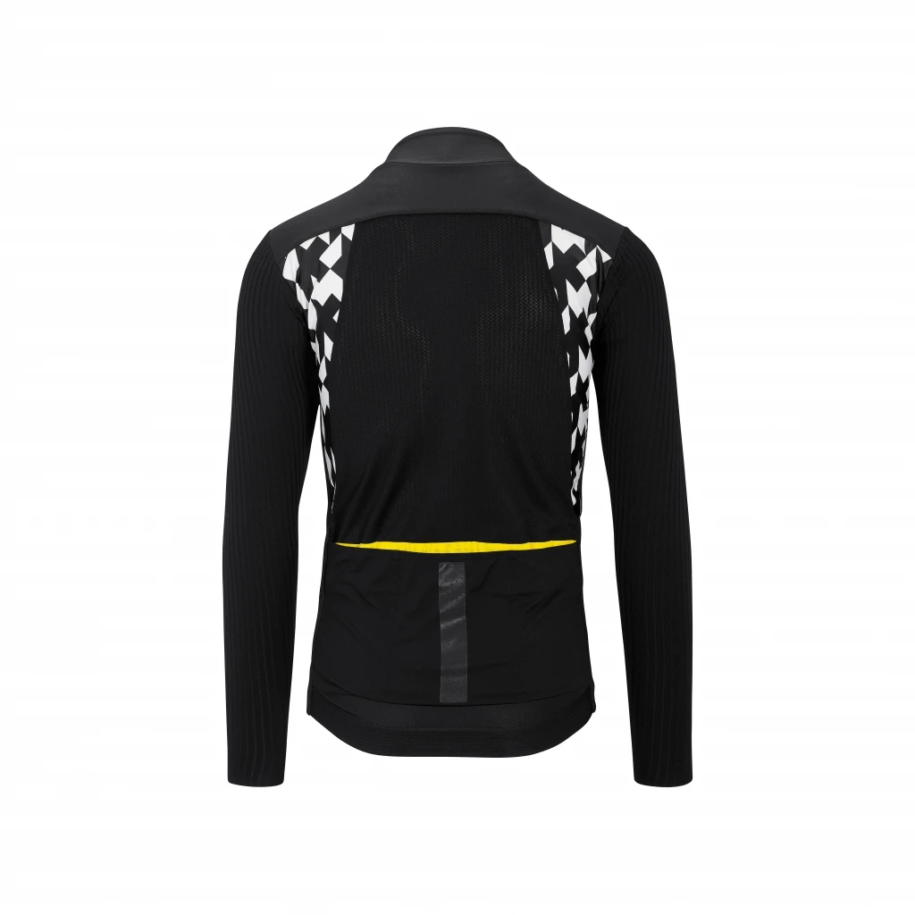 Assos EQUIPE RS Spring Fall Jacket Black Series / Yellow Homme Noir 5 Assos EQUIPE RS Spring Fall Jacket Black Series / Yellow Homme Noir – Image 3