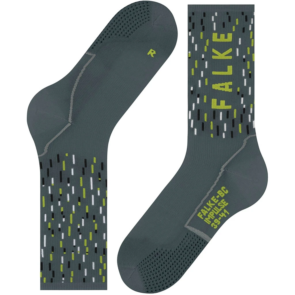 Falke BC Impulse Peloton Steel Grey Vert-de-gris 6 Falke BC Impulse Peloton Steel Grey Vert-de-gris – Image 4