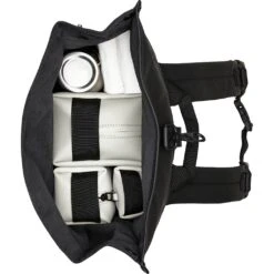 Rains Rolltop Rucksack W3 Noir -RideLight Boutique main 13320 black 5 582d