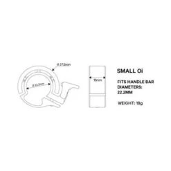 Knog Sonnette Oi Bell - Small Noir -RideLight Boutique main 137359 5 0d50