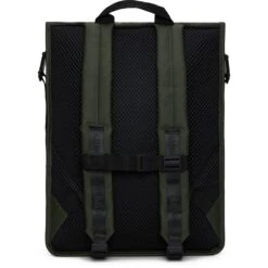 Rains Trail Rolltop Backpack W3 Kaki 7 Rains Trail Rolltop Backpack W3 Kaki -RideLight Boutique main 14320 green 2 f56c
