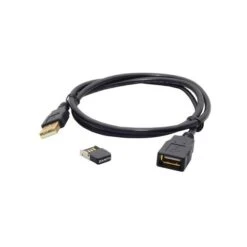 Wahoo Adaptateur ANT+ USB Avec Cable D'Extension Noir