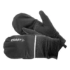 Craft Gants HYBRID WEATHER Noir -RideLight Boutique main 1903014 9999 bfbb