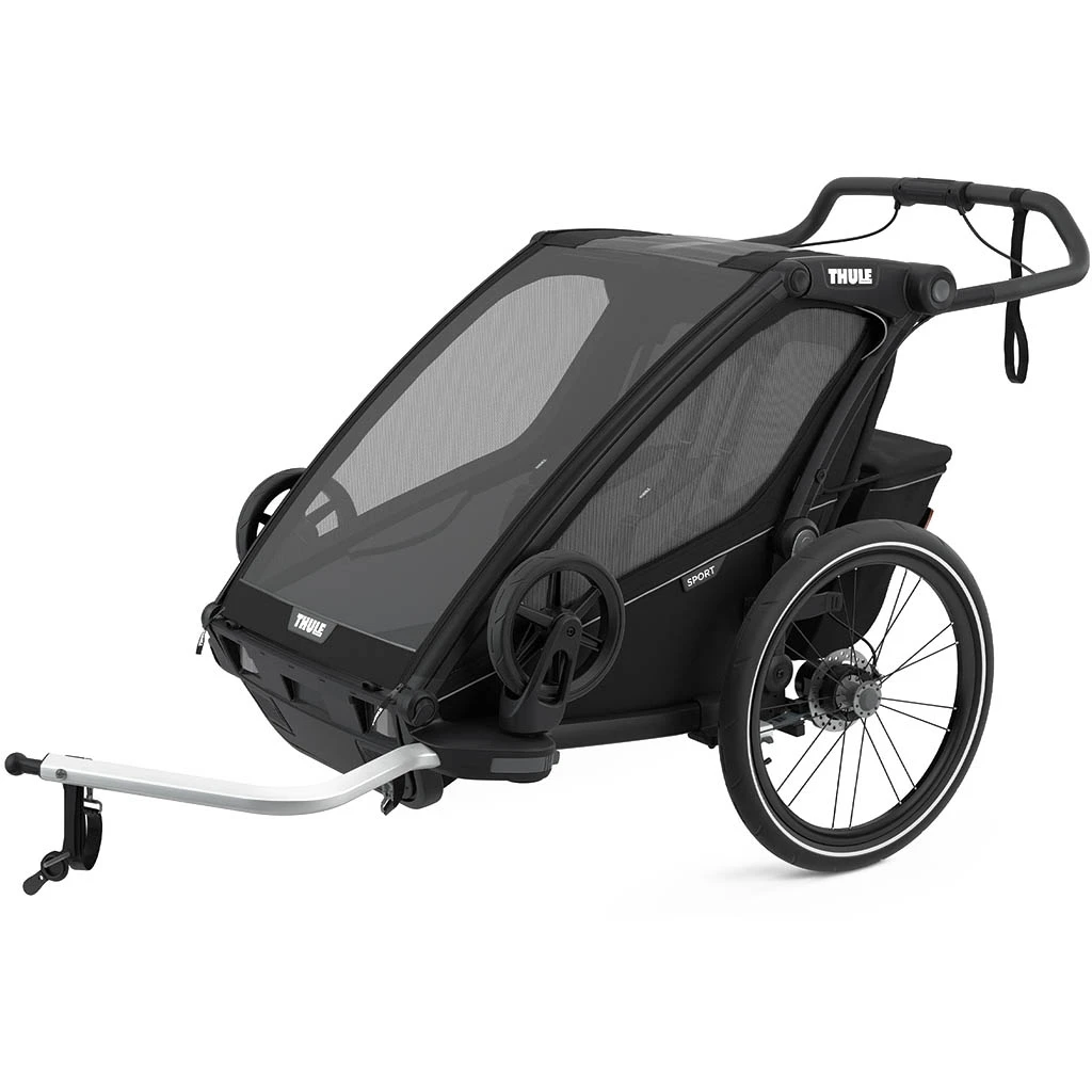 Thule Chariot Sport 2 Pour Vélo Et Multisports Biplace 3 Thule Chariot Sport 2 Pour Vélo Et Multisports Biplace