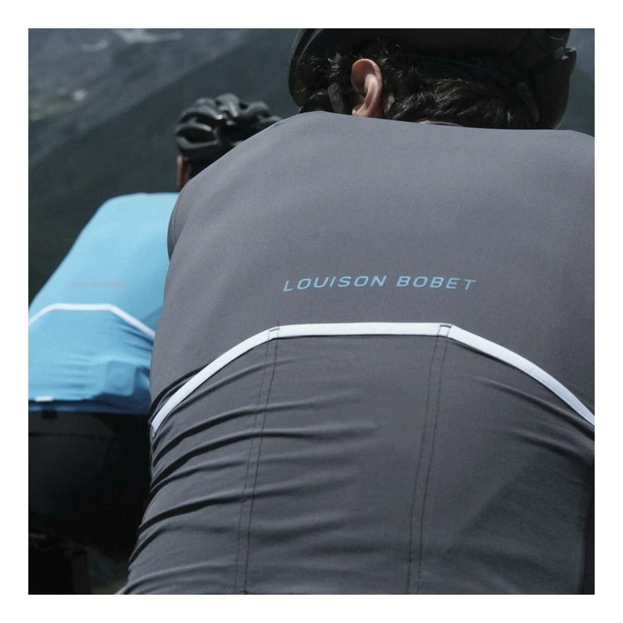 Louison Bobet Maillot Manches Courtes Cipale 46 Homme Anthracite 5 Louison Bobet Maillot Manches Courtes Cipale 46 Homme Anthracite – Image 3