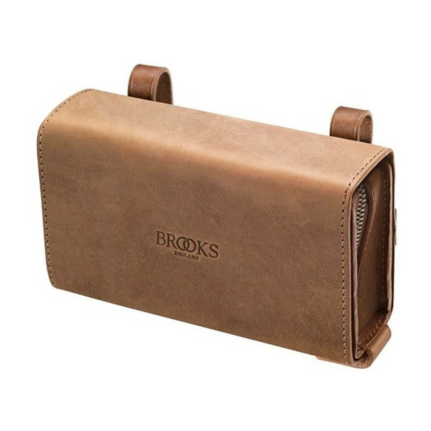 Brooks England D-Shaped - Dark Tan Marron 3 Brooks England D-Shaped - Dark Tan Marron