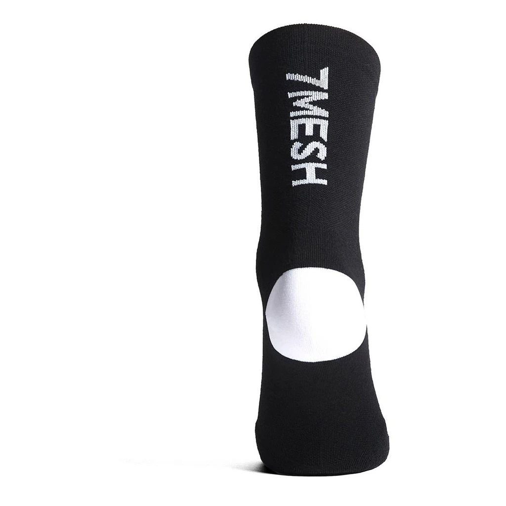 7Mesh Ashlu Merino Sock - 7 Unisex Black Noir 4 7Mesh Ashlu Merino Sock - 7 Unisex Black Noir – Image 2