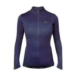 Louison Bobet Maillot Manches Longues Mexico 68 Femme Bleu Marine