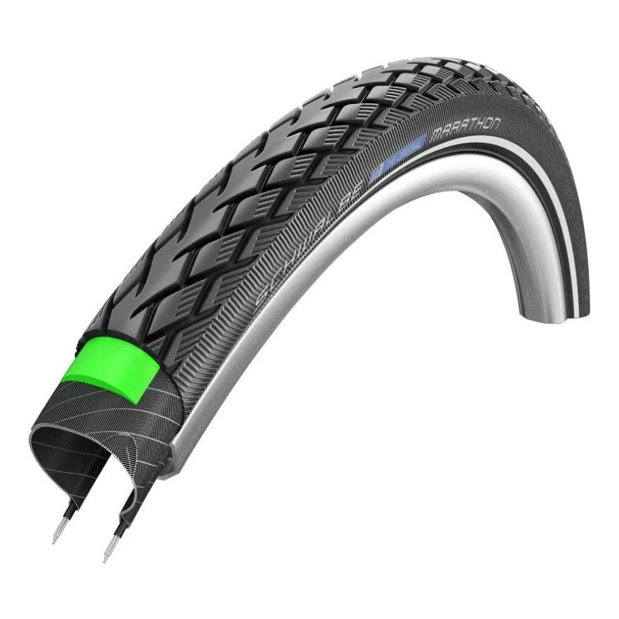 Schwalbe Pneu Marathon 16”x1.35 GreenGuard Reflex E25 Noir 3 Schwalbe Pneu Marathon 16”x1.35 GreenGuard Reflex E25 Noir