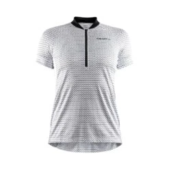 Craft Vélo Art Jersey Femme Blanc