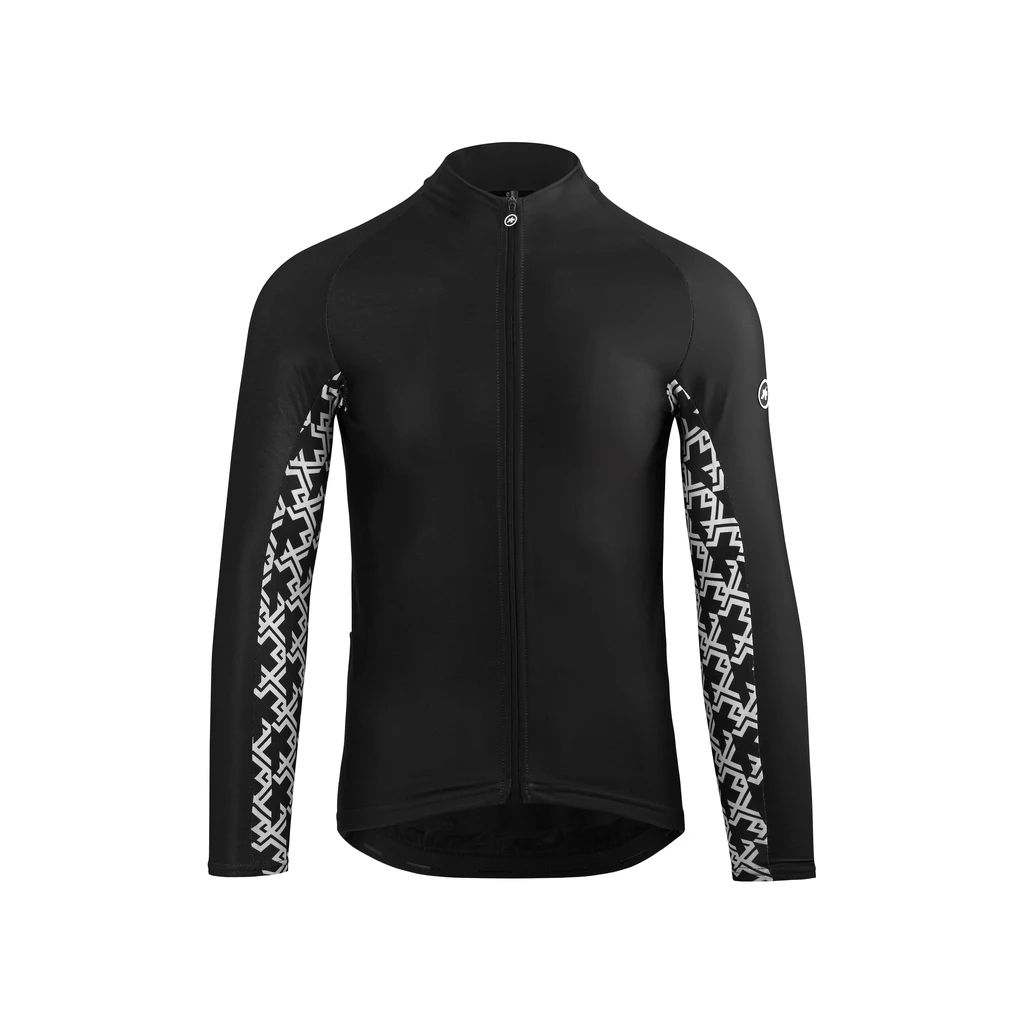 Assos MILLE GT Spring Fall Long Sleeves Jersey Homme Noir 3 Assos MILLE GT Spring Fall Long Sleeves Jersey Homme Noir