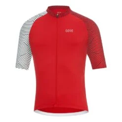 Gore Wear Maillot C5 Red/White Homme Rouge