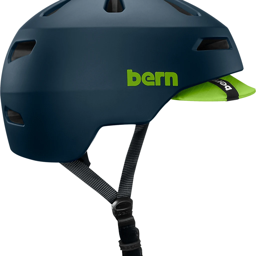 Bern Brentwood 2.0 Matte Muted Teal Bleu 5 Bern Brentwood 2.0 Matte Muted Teal Bleu – Image 3