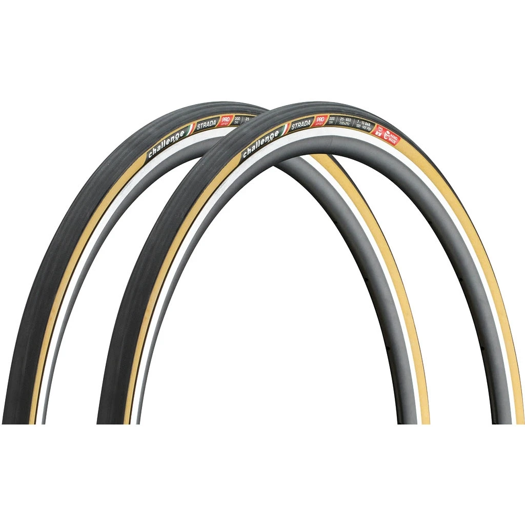 Challenge TLR Open Strada 300 Tpi - 27mm - Black/Tan 5 Challenge TLR Open Strada 300 Tpi - 27mm - Black/Tan – Image 3