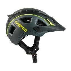 Casco MTBE2 Black-neonyellow Matt Noir Mat