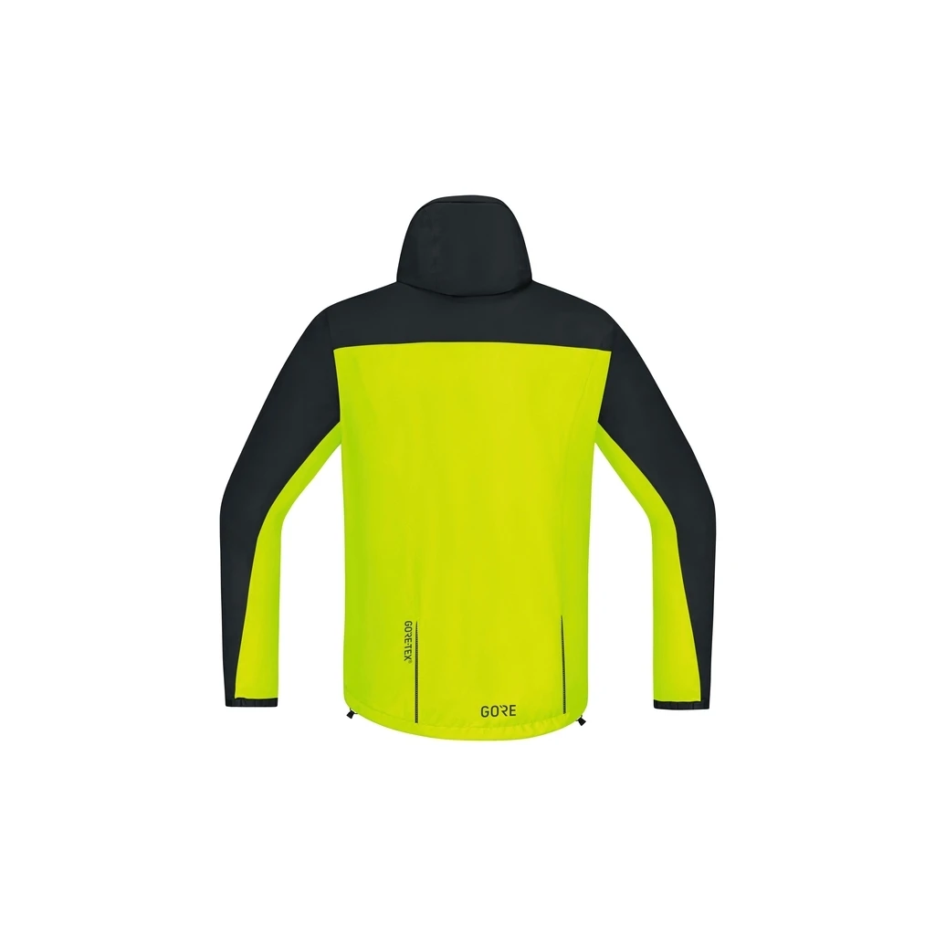 Gore Wear C3 Gore-Tex Paclite Veste Capuche Jaune Fluo/Noir Homme Jaune Fluo 4 Gore Wear C3 Gore-Tex Paclite Veste Capuche Jaune Fluo/Noir Homme Jaune Fluo – Image 2